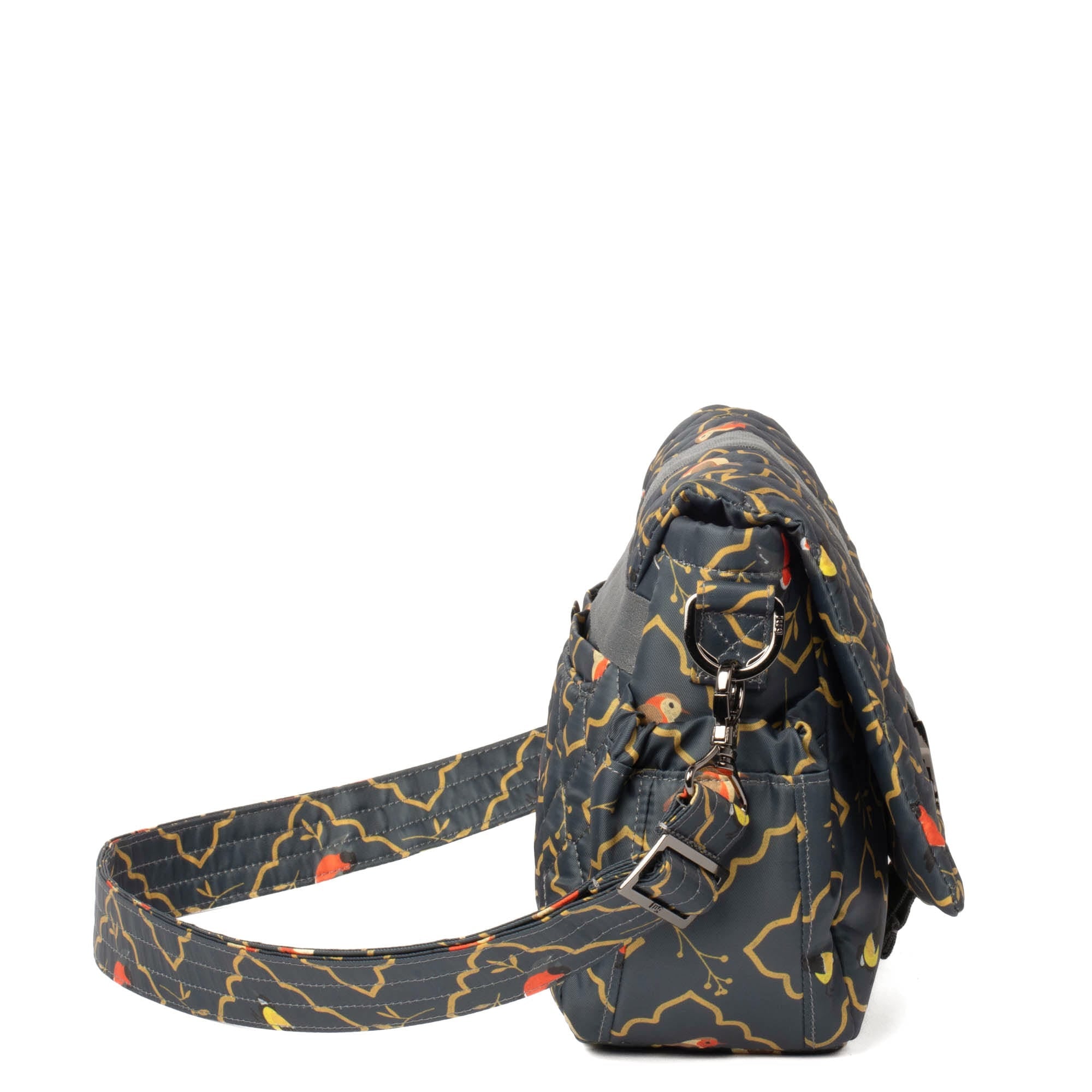 Harness Crossbody Bag - SONGBIRDS GREY - Harness_SongbirdsGrey_03